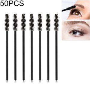 Pack of 50 mascara brushes, eyelash curlers, makeup tools