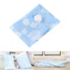 Space Saving Orchids Pattern Vacuum Storage Bag, Thinken Quilts Clothing Vacuum Seal Storage Bag, Size: 70 90 cm