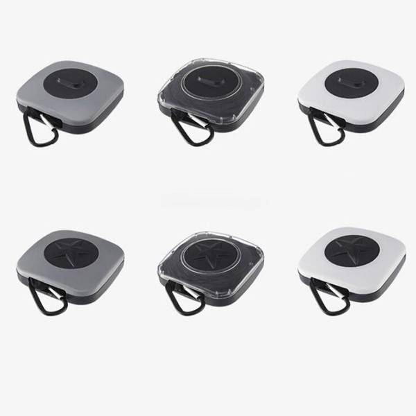 Creative, fashionable, portable, rotating, folding and storing shopping bags, nylon environmentally friendly bags, plastic storage boxes, and random s