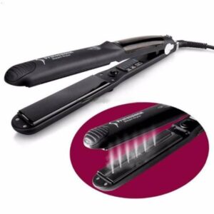 Steam spray electric splint hair straightener
