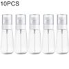 LW-MJ04 10 pieces sold, spray bottle, perfume bottle, toner and lotion bottle, 80ml (color: transparent and colorless)