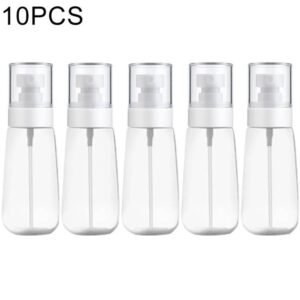 LW-MJ04 10 pieces sold, spray bottle, perfume bottle, toner and lotion bottle, 80ml (color: transparent and colorless)