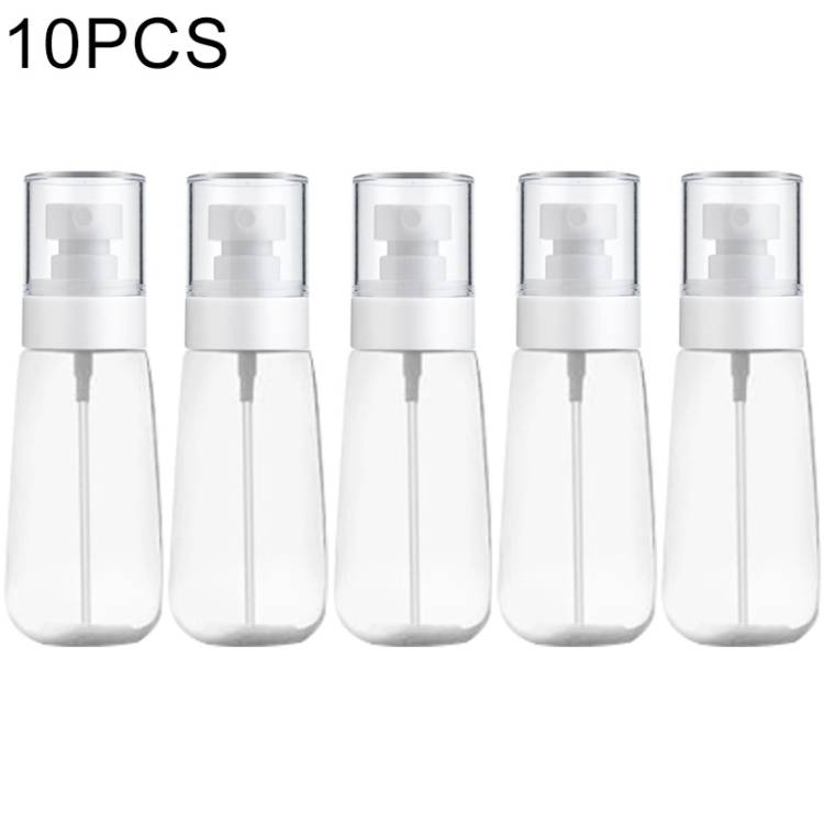 LW-MJ04 10 pieces sold, spray bottle, perfume bottle, toner and lotion bottle, 80ml (color: transparent and colorless)
