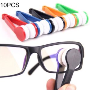 10 multi-functional portable glasses for sale, wiping glasses, cleaning glasses, wiping colors, randomly shipped