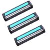 8 classic double-layer blades for men’s manual razors (color: black + blue)