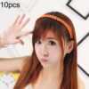 10 PCS wig Fried Dough Twists braid accessories hair hoop hair clasp