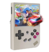 2024 Version ANBERNIC RG35XX+ Gaming Handheld, 64GB TF Card with 5000+ Games, 3.5 Inch IPS Screen, Linux System, 7 Hours of Playtime-Grey-64G