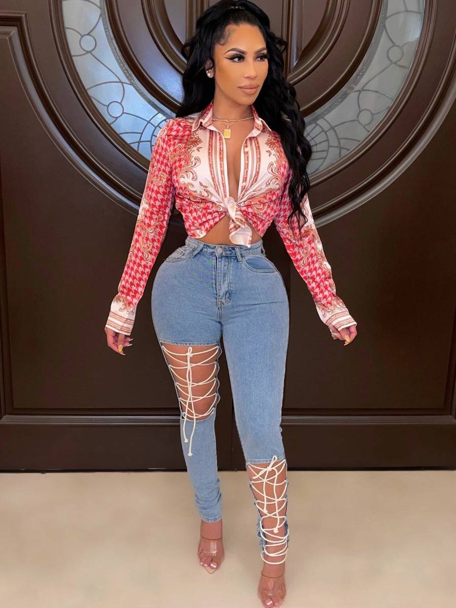 LW High Stretchy Bandage Design Pocket Solid Skinny Jeans