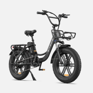 ENGWE L20 13Ah 750W 20 4.0 Fat Tire Electric Bike 66-140km Mileage Range E Bike for Mountain Snowfield Road – White