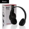 P47 cross-border explosive bluetooth headset with head-mounted heavy bass music headset 5.0 foldable wireless bluetooth headset