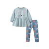 Little maven girls autumn sweater suit children’s long-sleeved cotton suit European and American casual trousers suit