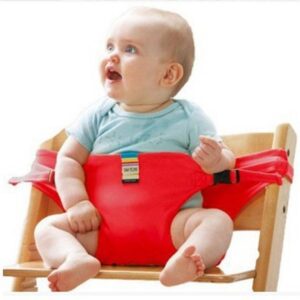 Portable Baby High Chair Booster Safety Seat Strap Harness Dining Chair Seat Belt Strap
