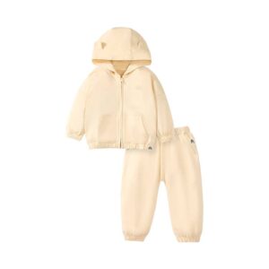 Little maven new girl’s sweater suit European and American casual children’s suit autumn long-sleeved pure cotton set