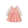 Little maven children’s strap dress European and American girls’ dress autumn new cute strap skirt