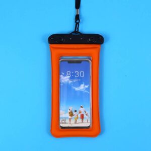 Spot floating air bag mobile phone waterproof bag diving rafting swimming waterproof bag touch screen large mobile phone waterproof bag