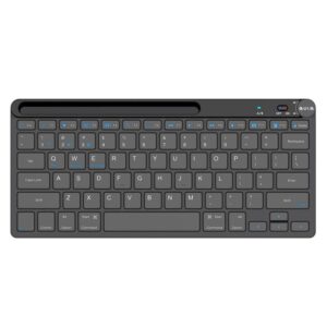 Wolf Spider AK205 Wireless 2.4 Bluetooth Dual Mode Keyboard Tablet Laptop Compatible with External Portable Dual System