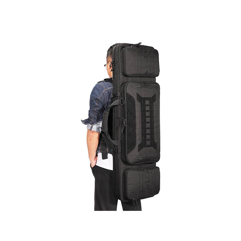 outdoor sports fishing gear storage backpack multi-functional wear-resistant material military fan tactical gun bag