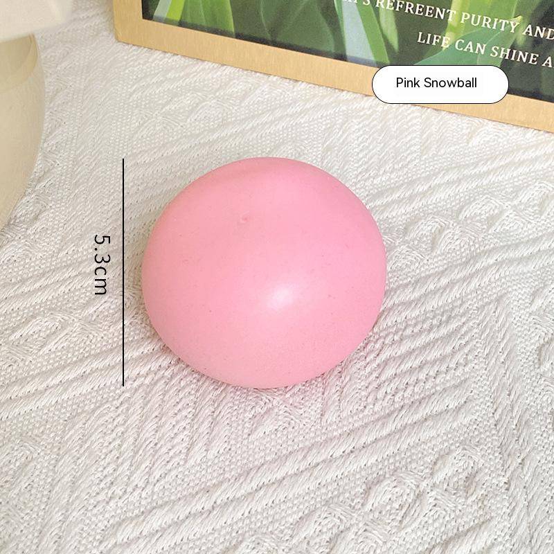 Simulation flour dumpling balls kneading music learning work decompression toys simulation toys decompression snowball kneading music