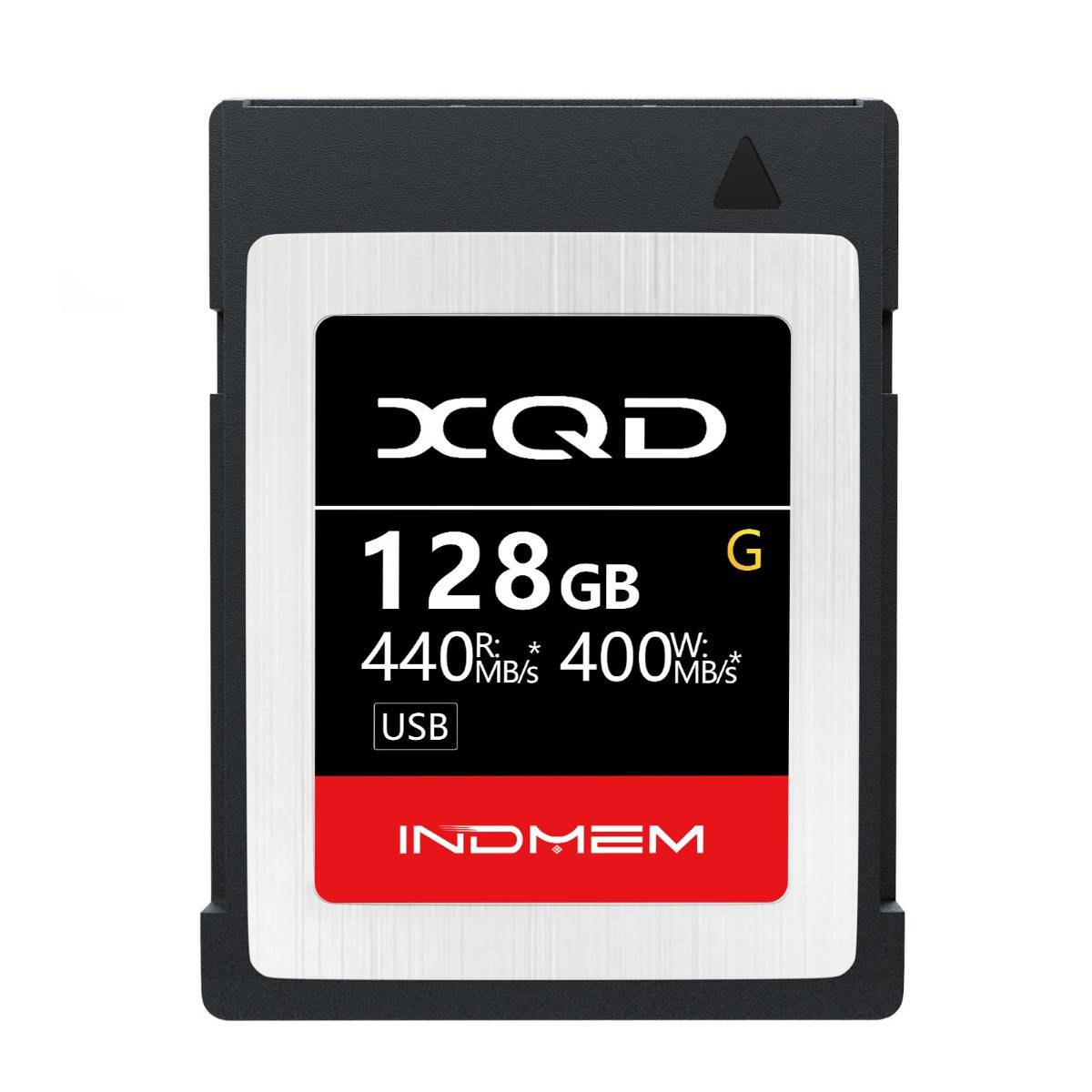 Indmem XQD 64GB/128GB Memory Card 5X Tough MLC XQD Flash Memory Card High Speed G Series| Max Read 440MB/s Max Write 400MB/s