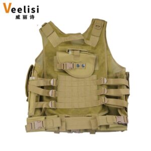 camouflage outdoor tactical vest vest men’s outer wear outdoor supplies training multi-functional vest