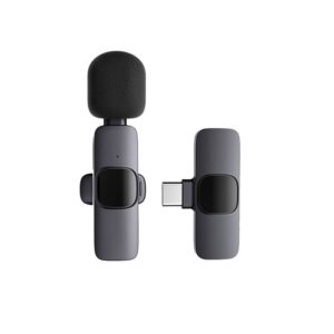 K9 new one-to-two K8 smart noise reduction wireless lavalier microphone outdoor mobile phone live recording wireless microphone