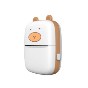 Smart pocket mini printer with wrong questions to take pictures sort out photos and print Bluetooth connection