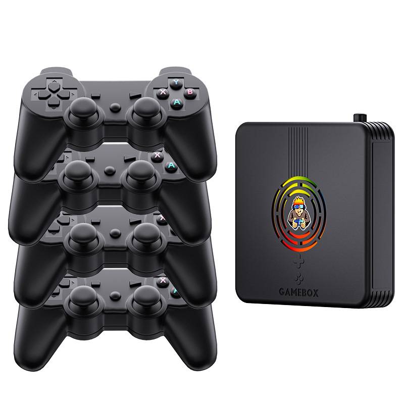New dual-system game console connected to the TV home wireless handle cloud game two into line TV box