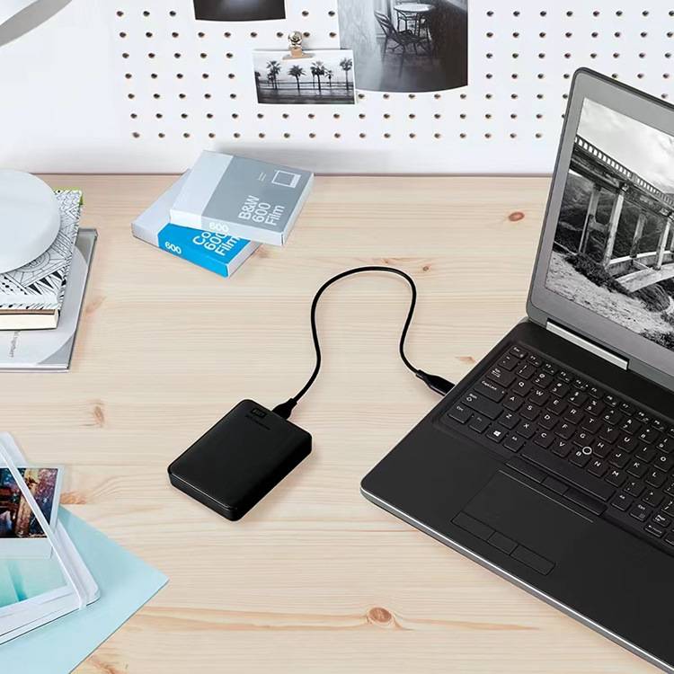 WD WD Mobile Hard Drive Element Elements USB3.0 High Speed 1T2T4T for PC TV