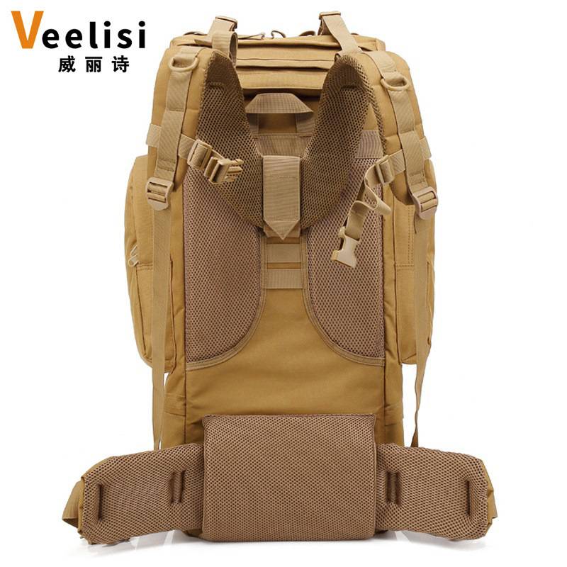 Factory direct approval of mountaineering outdoor backpack, professional hiking mountaineering bag, large capacity 65L large bag, Amazon backpack