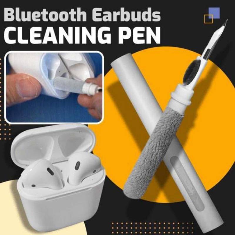 Portable Bluetooth headset plug cleaning pencleaning set of clean dust pencleaning pen earbud cleaning brush