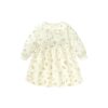 Little maven girl’s dress pure cotton children’s long-sleeved sweater dress European and American autumn children’s dress princess dres