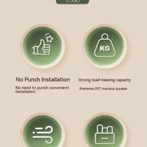 Light Luxury Bathroom Kitchen Toilet Cosmetic Swivel Shelf No Hole Wall Mounted Drainage Swivel Corner shelf