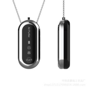 Air purifier necklace cheap price 2levels durable power saving smart portable personal air cleaner USB charging hanging purifier