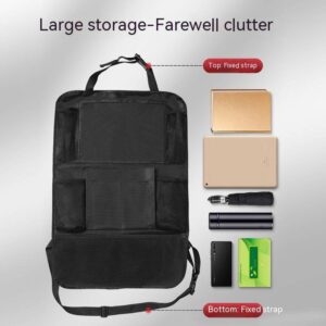 Car Oxford cloth storage bag large capacity car seat storage bag seat back storage bag rear Seat Anti-Kick