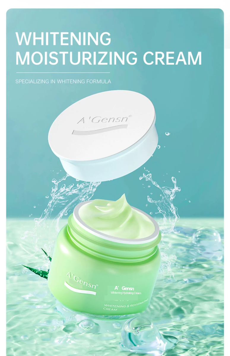 Pure Aloe Vera Moisturizing and Whitening Moisturizing Cream Moisturizing, Whitening, Brightening, and Moisturizing Cream Improving Darkness