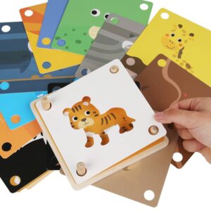 Shadow matching puzzle toys Children’s educational early education exercise hand-eye coordination game