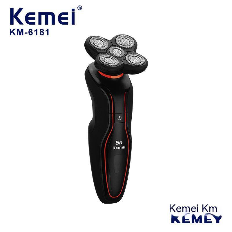 Kemei/KEMEI body washing razor three-in-one wet and dry dual-purpose floating head multi-functional electric razor