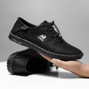 Cross-border explosive style hand-stitched large size men’s shoes low top men’s casual shoes men’s casual shoes