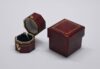 High Quality Custom Logo Leatherette Paper Folding Ring Box With Box Luxury Gift Jewelry Box For Ring