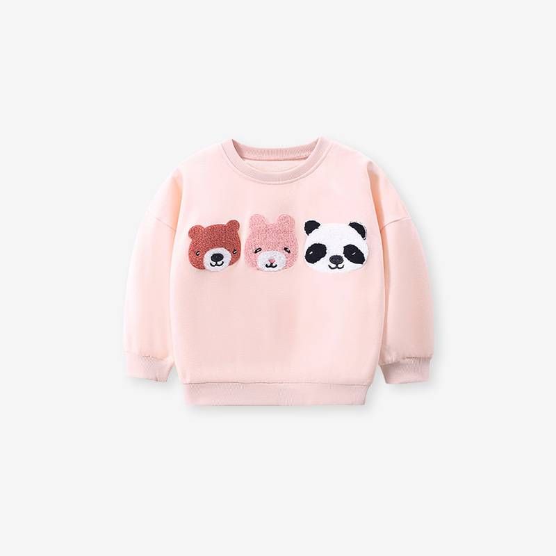 Little maven European and American girls long-sleeved sweater suit autumn children's cotton suit cute girl pants set