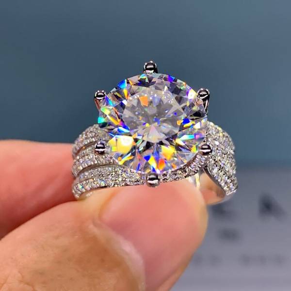 European and American Wholesale: Hot New Luxury Diamond Ring