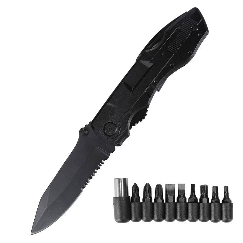 Outdoor Tactical Knife Stainless Steel Multifunctional Knife Pliers Folding Pliers Pocket Knife Folding Knife Set