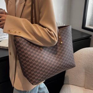 This year’s popular shoulder bag women’s large capacity 2021 new style autumn and winter big bag fashion commuter tote bag