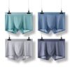 Three a piece of ice silk seamless men’s underwear in the waist antibacterial breathable men’s boxers a boxed
