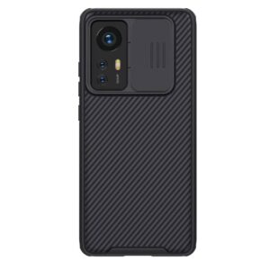 Nillkin is suitable for Xiaomi 12 12X Black Mirror Pro mobile phone case, lens push window sliding cover mobile phone case