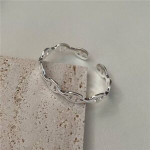 S925 sterling silver Pig Nose bracelet