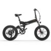 BEZIOR XF200 1000W 48V 15AH foldable electric snow bike with 20-inch tires, US regulations