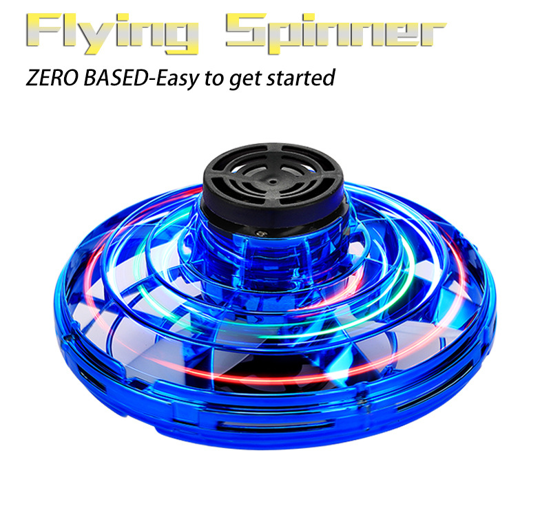 Gyroscopic gyroscopic flying ball Spinner floating UFO decompression toy