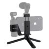 PULUZ (PU383) DJI OSMO Pocket Mounting Clip + Metal Phone Clip + (PU385) Mini Metal Tripod