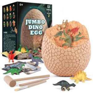 Giant Dinosaur Egg Archaeological Dig Educational Toys